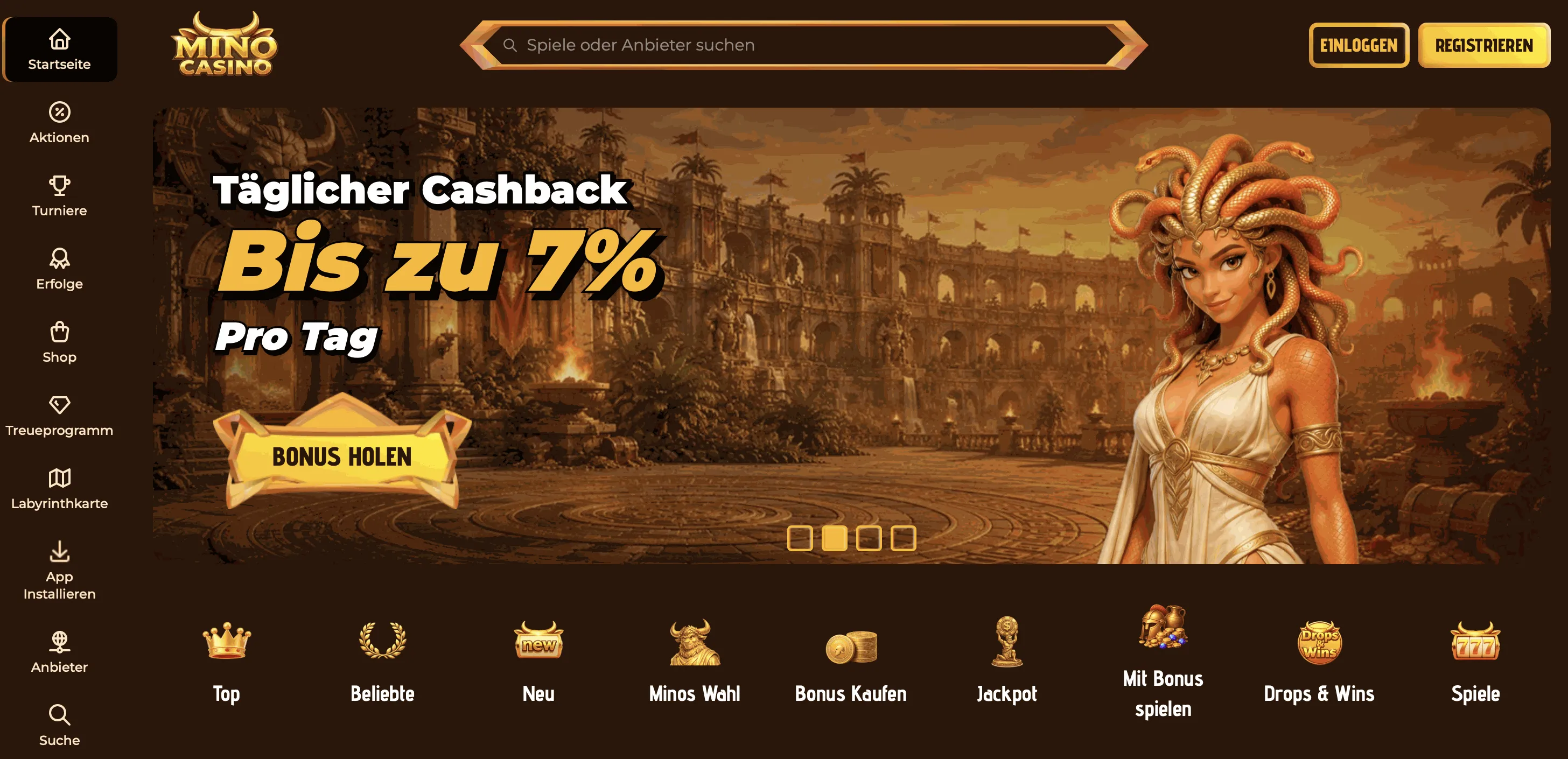 Mino Casino – Bonus & Schnelle Auszahlungen Mino Online Casino Startseite